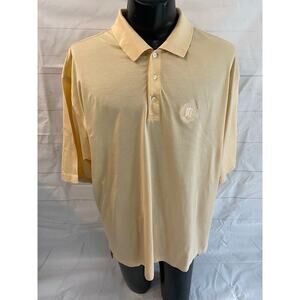 Tuckers Point Club Bermuda/Byron Nelson Eleven Straight Yellow Golf Polo XXLarge